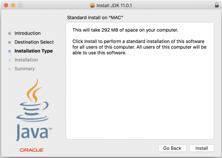 install java 1.8 on mac