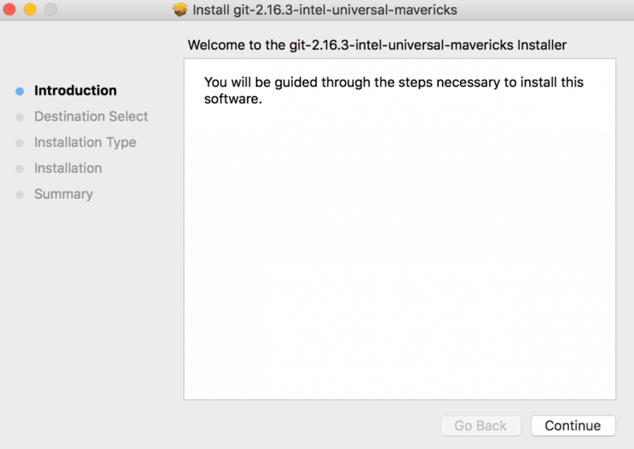 cannot install git on mac 10.9.2