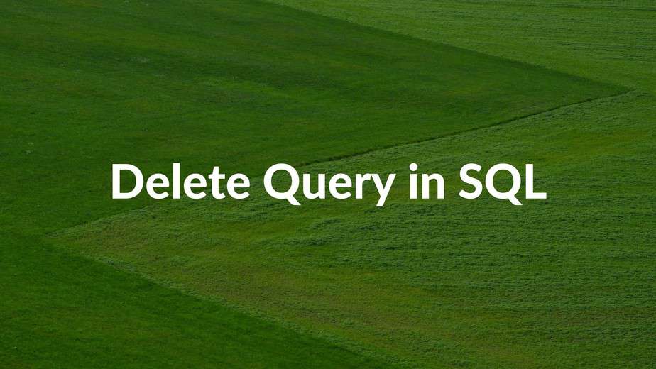 delete-query-in-sql