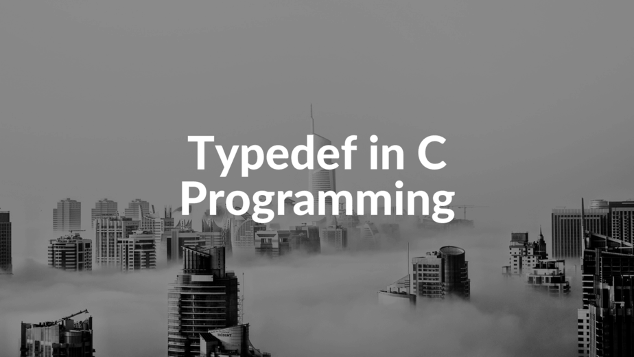 typedef-in-c-programming