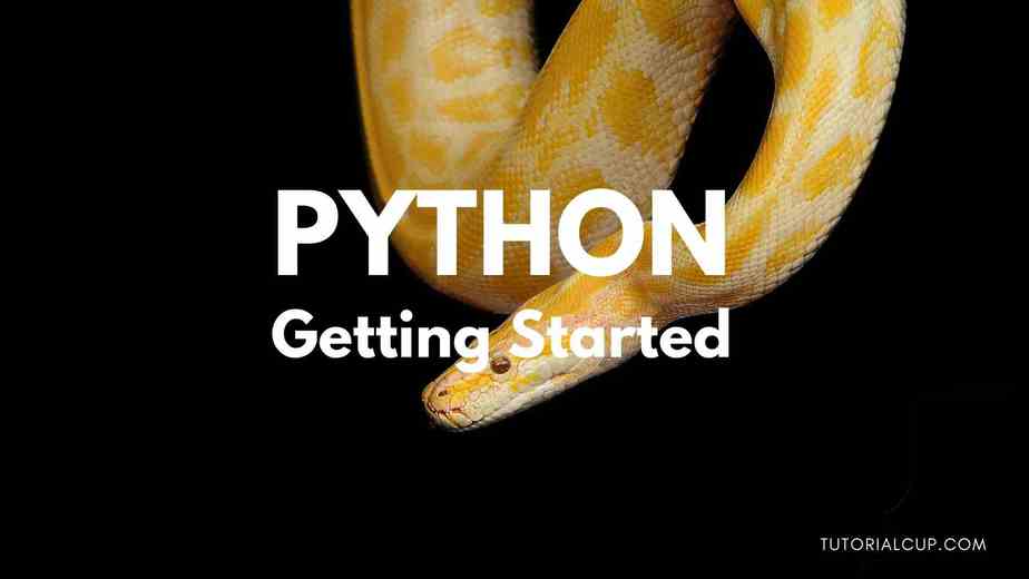 Install Python - Getting Started With Python - TutorialCup