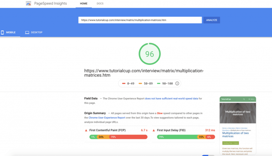 Score a Perfect 100% on Google PageSpeed Insights