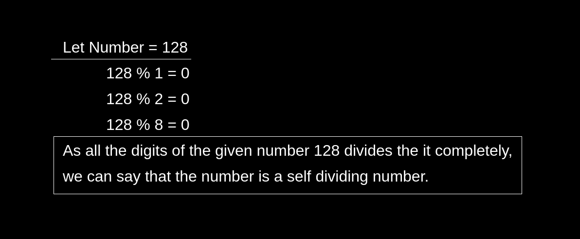 Self Dividing Numbers