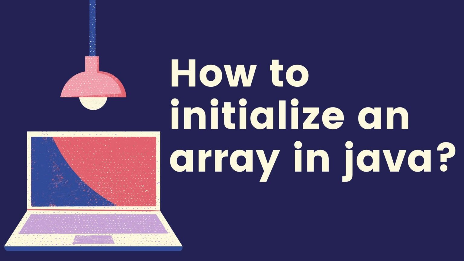 initialize java array