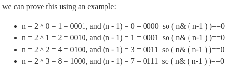 Power Of Two Program To Find Whether A No Is Power Of Two