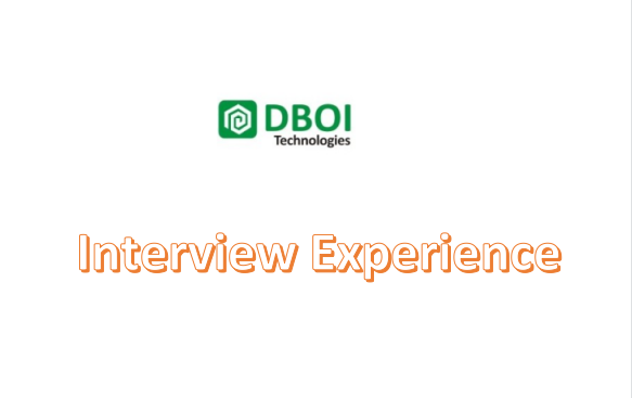 DBOI Interview Questions