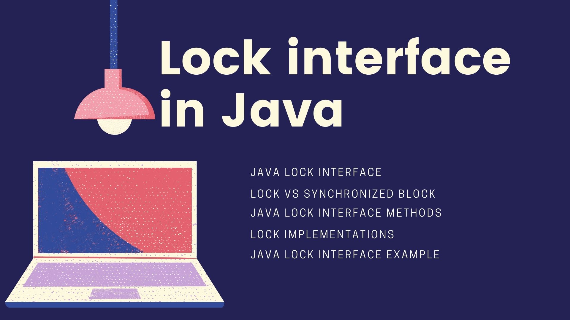 Lock interface in Java