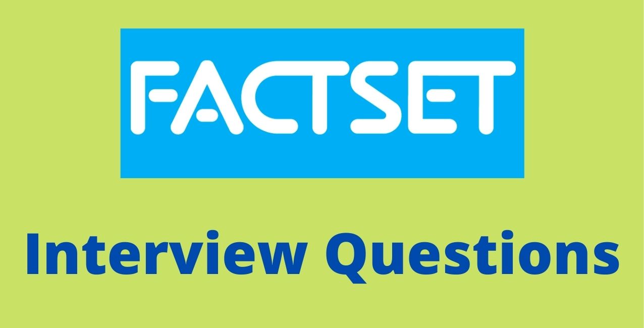 factset interview questions for research analyst hyderabad